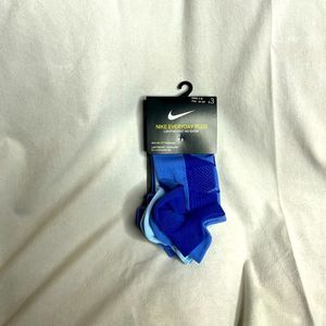 Nike Everyday Plus No Show Socks - CK6023 905 - Multi - 3 Pk - Ws 4-6